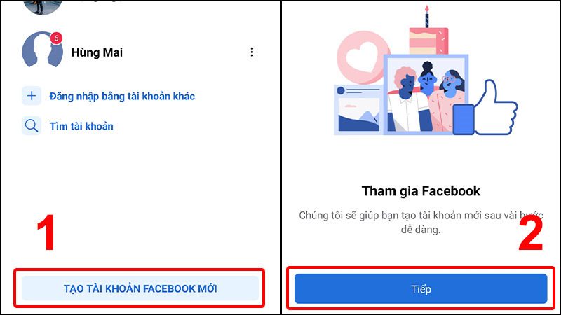 cach tao nick facebook thu 2